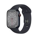 Apple Watch Series 8 GPS + Cellular Koperta 45mm z Aluminium w kolorze Północy z Paskiem sportowym w kolorze Północy