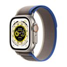 Apple Watch Ultra GPS + Cellular Koperta 49mm z Tytanu z Opaską Trail w kolorze niebieskim/szarym - rozmiar M/L
