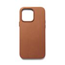Mujjo Full Leather Case - etui skórzane do iPhone 14 Pro Max kompatybilne z MagSafe brązowe