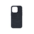 Njord byELEMENTS Salmon Leather Etui do iPhone 15 Pro z MagSafe - Czarne