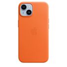 Skórzane etui z MagSafe do iPhone’a 14 – pomarańczowe