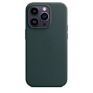 Skórzane etui z MagSafe do iPhone’a 14 Pro – leśna zieleń
