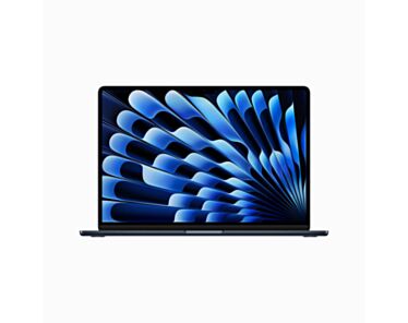 Apple MacBook Air 15" M2 8-core CPU + 10-core GPU / 8GB RAM / 256GB SSD / Zasilacz 70W / Północ (Midnight)