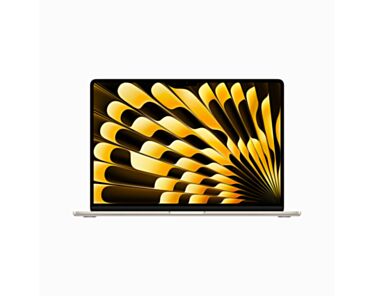 Apple MacBook Air 15" M2 8-core CPU + 10-core GPU / 8GB RAM / 512GB SSD / Księżycowa poświata (Starlight)
