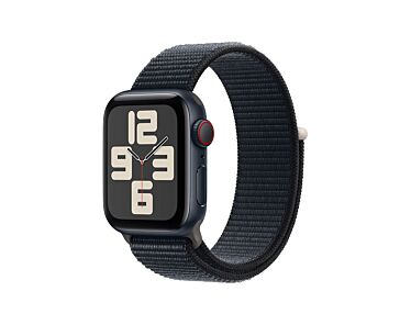 Apple Watch SE GPS + Cellular Koperta 40mm z Aluminium w kolorze Północy z Opaską sportową w kolorze Północy