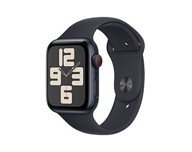 Apple Watch SE GPS + Cellular Koperta 44mm z Aluminium w kolorze Północy z Paskiem sportowym w kolorze Północy - rozmiar M/L