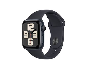 Apple Watch SE GPS Koperta 40mm z Aluminium w kolorze Północy z Paskiem sportowym w kolorze Północy - rozmiar M/L
