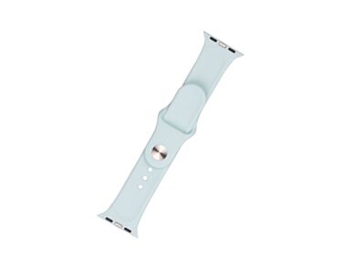Fixed Silikonowy pasek do Apple Watch 38/40/41mm - Jasnoturkusowy