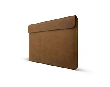 Fixed - skórzany pokrowiec magnetyczny do MacBook Pro 14" (brązowy)