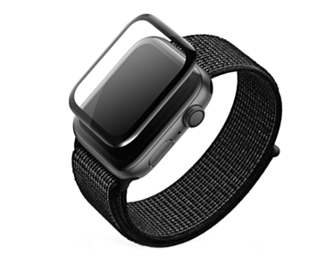 High Five 3D Black Full Glue Screen Protector - Szkło ochronne do zegarka Apple Watch 42mm