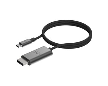 LINQ - 8K/60Hz Pro Kabel USB-C DisplayPort 2m - Space Gray