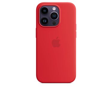 Silikonowe etui z MagSafe do iPhone’a 14 Pro – (PRODUCT)RED