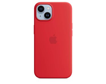 Silikonowe etui z MagSafe do iPhone’a 14 – (PRODUCT)RED