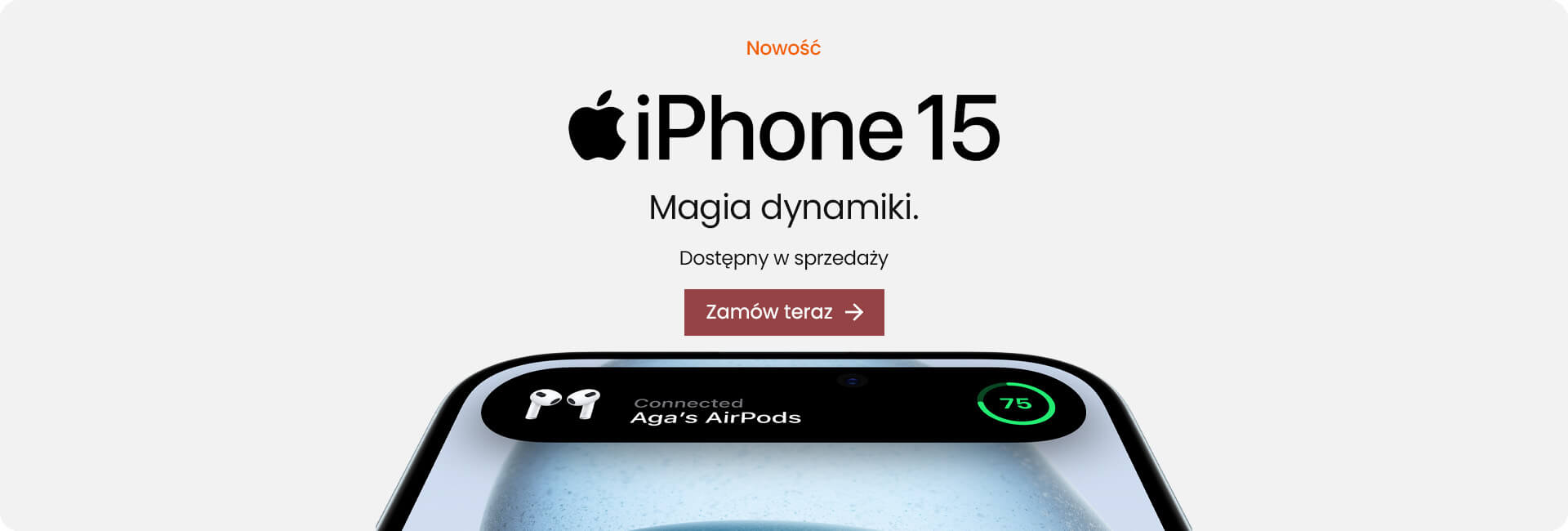 iPhone 15 - Magia dynamiki