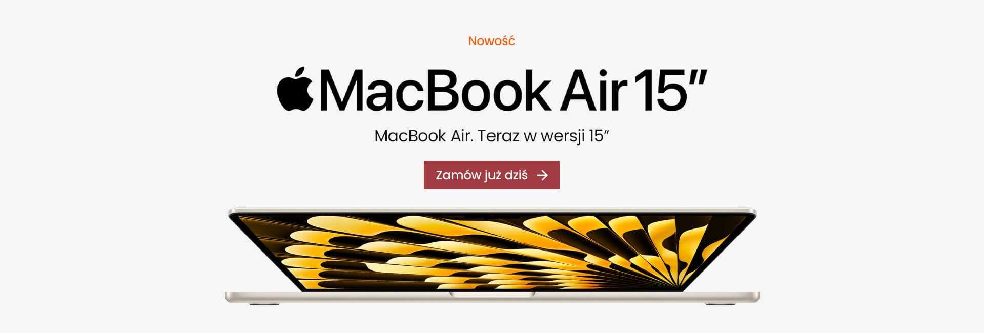 Nowy MacBook Air 15" - Kup teraz
