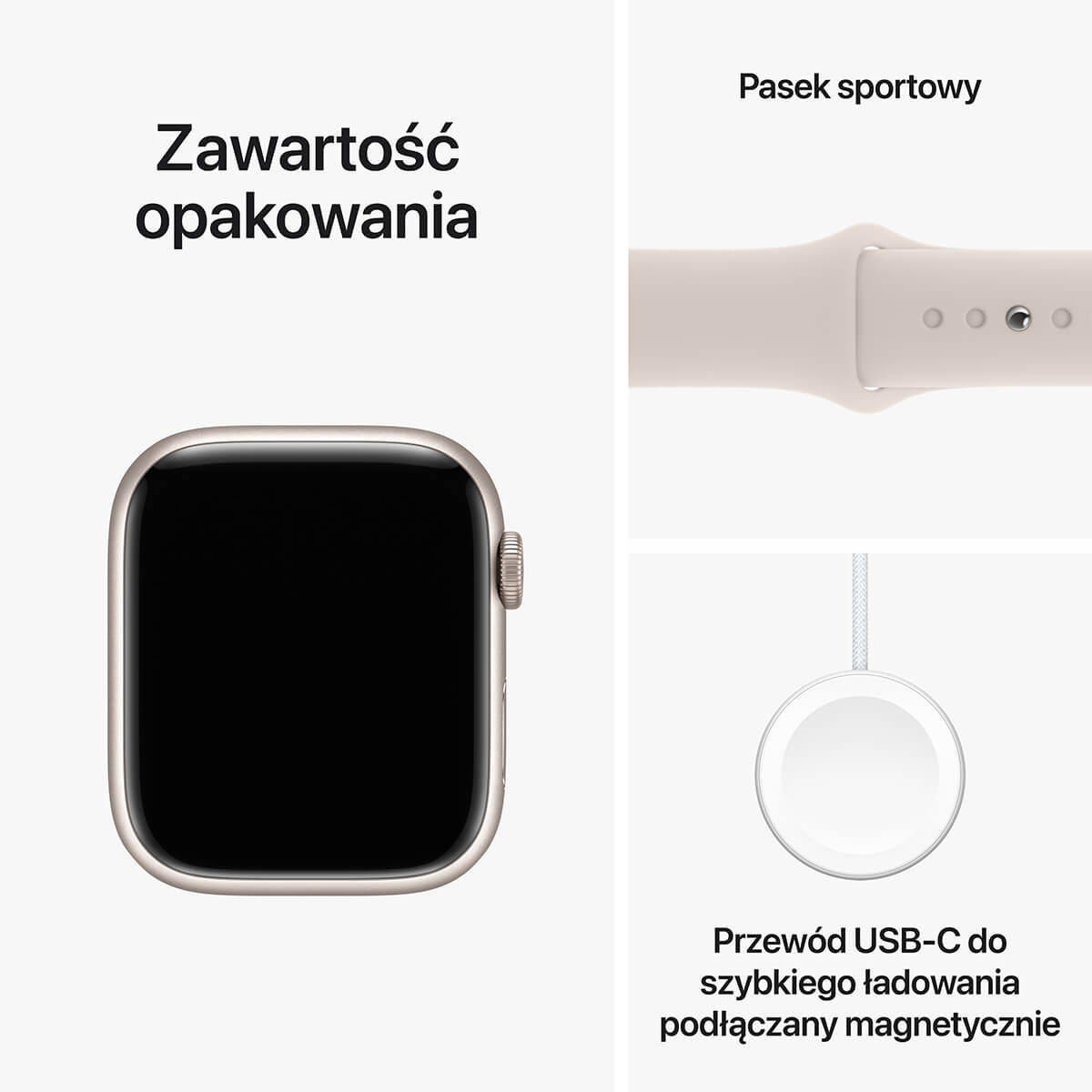 Apple Watch Series 9 - zestaw