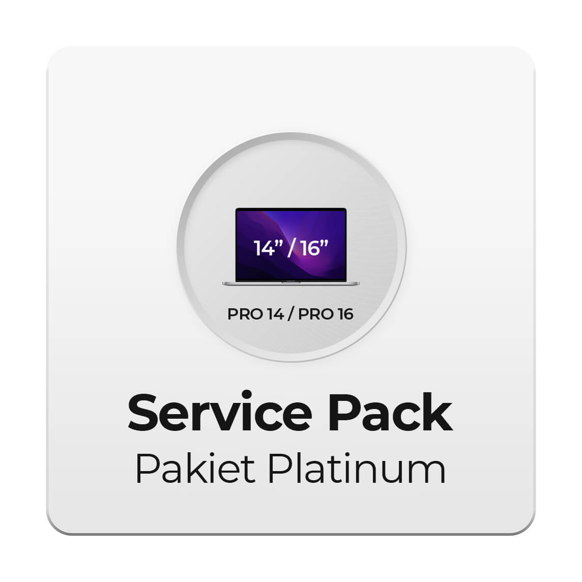 Service Pack - Pakiet Platinum 3Y dla Apple MacBook Pro 14 i Pro 16